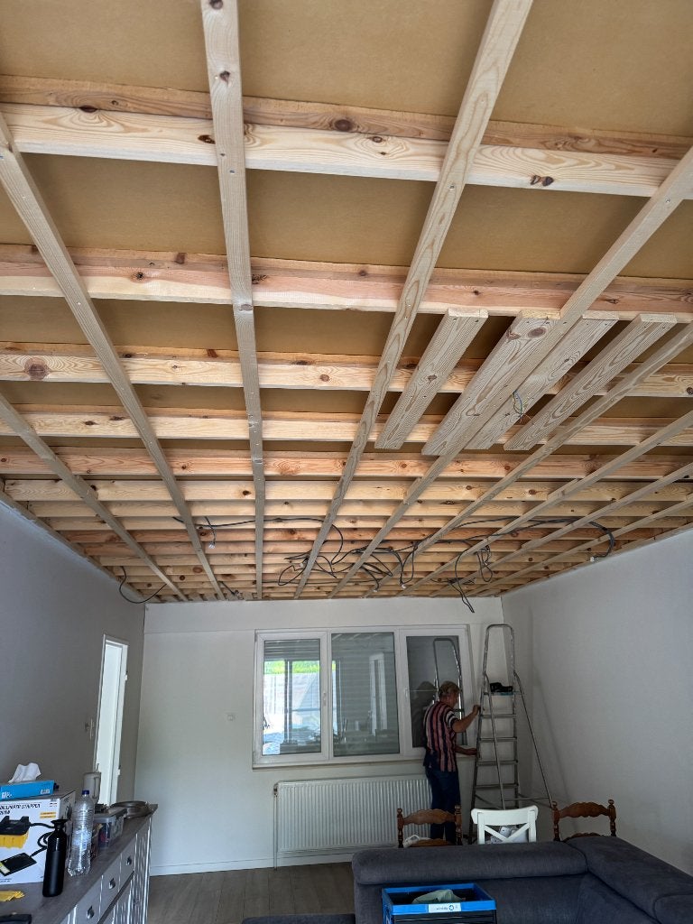Hout, Doe-het-zelf en Bouw, Hout en Planken, Ophalen, Gebruikt, 200 tot 250 cm, Plank