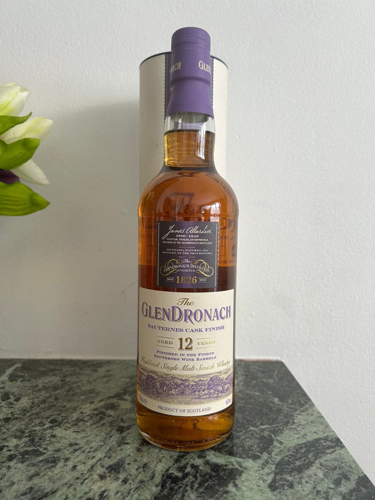 Glendronach 12Y Sauternes Cask Finish, Collections, Enlèvement ou Envoi, Comme neuf