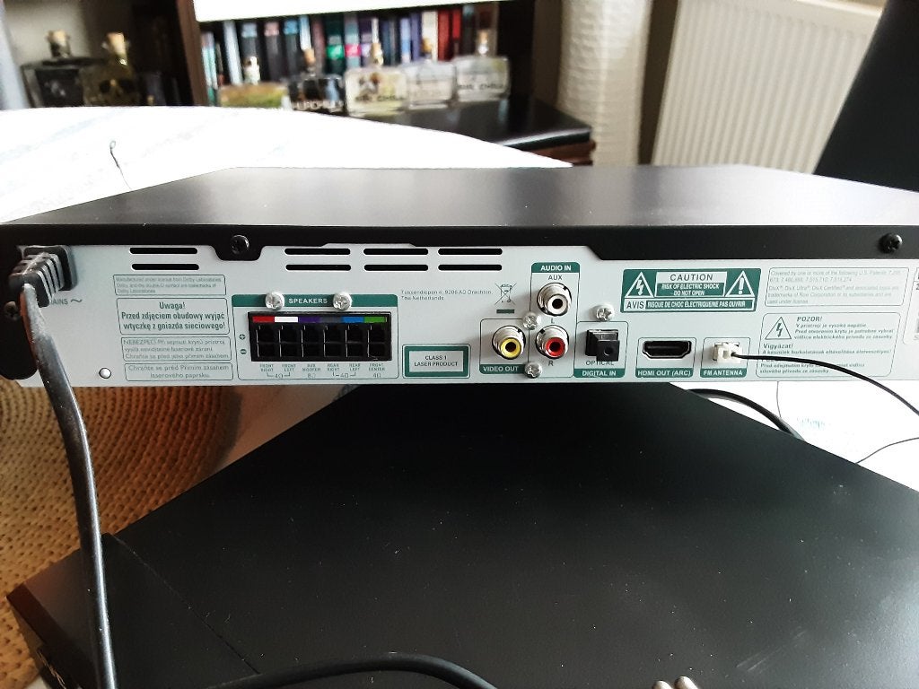 Home cinema DVD-Player Philips HTD3510/12, Audio, Tv en Foto, Ophalen, Philips, Zo goed als nieuw, 5.1-systeem