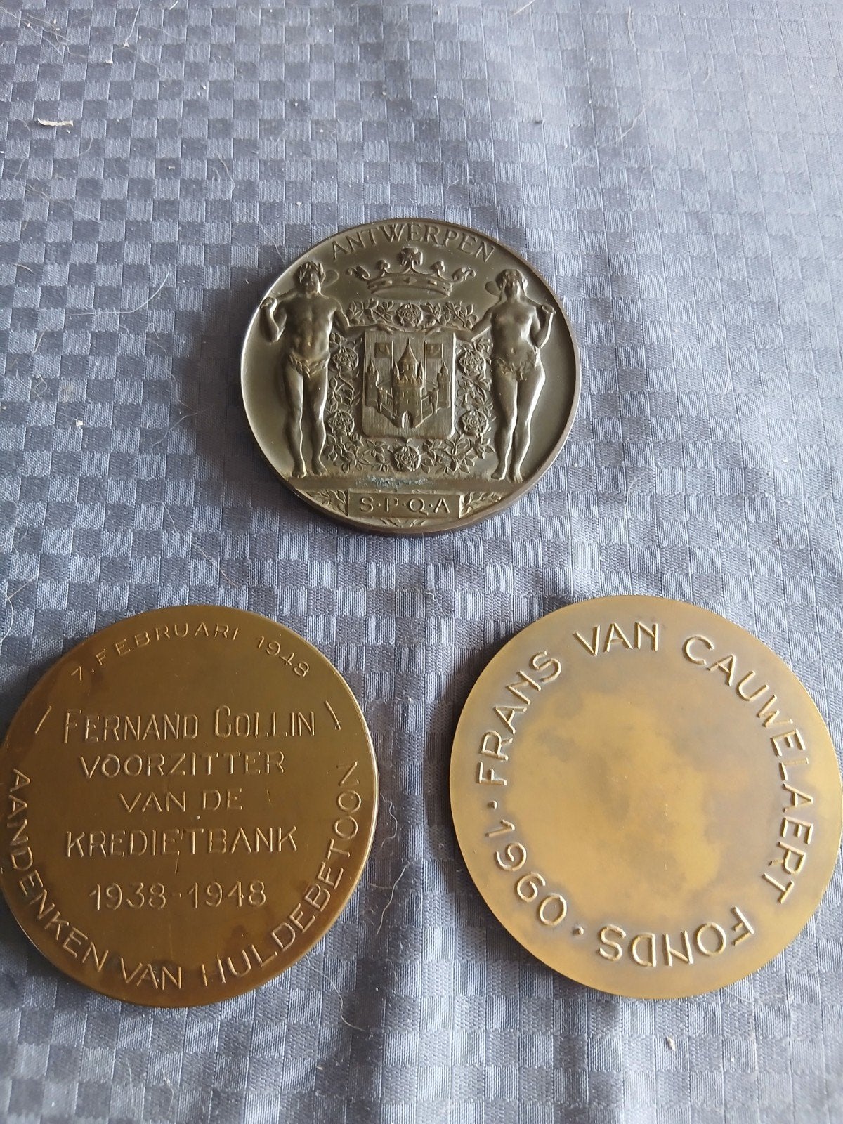 Lot medaille 3 stuks, Ophalen of Verzenden