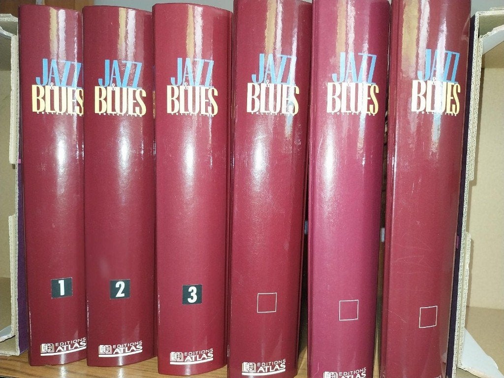 Collection - Jazz & Blues - 6 volumes, Enlèvement, Utilisé, Autres types
