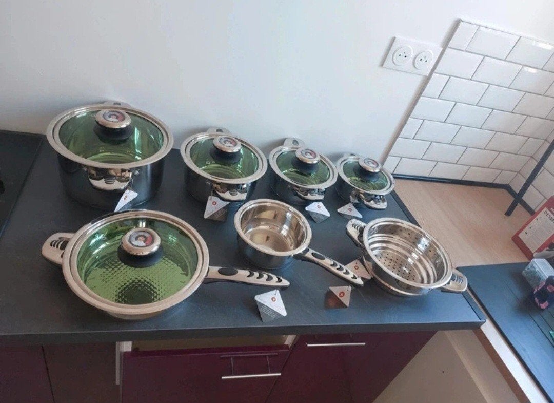 Luxury kitchenette limite Édition lot de casseroles., Maison & Meubles, Neuf, Compatible induction, Enlèvement, Autres marques