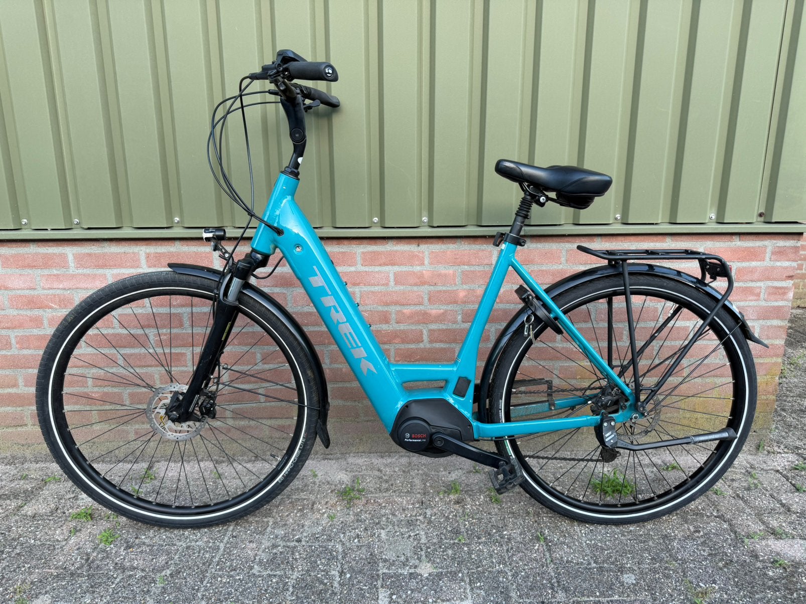Trek Verve +3 elektrische fiets - Bosch Performance line !, Autres marques, 51 à 55 cm, 50 km par batterie ou plus, Enlèvement