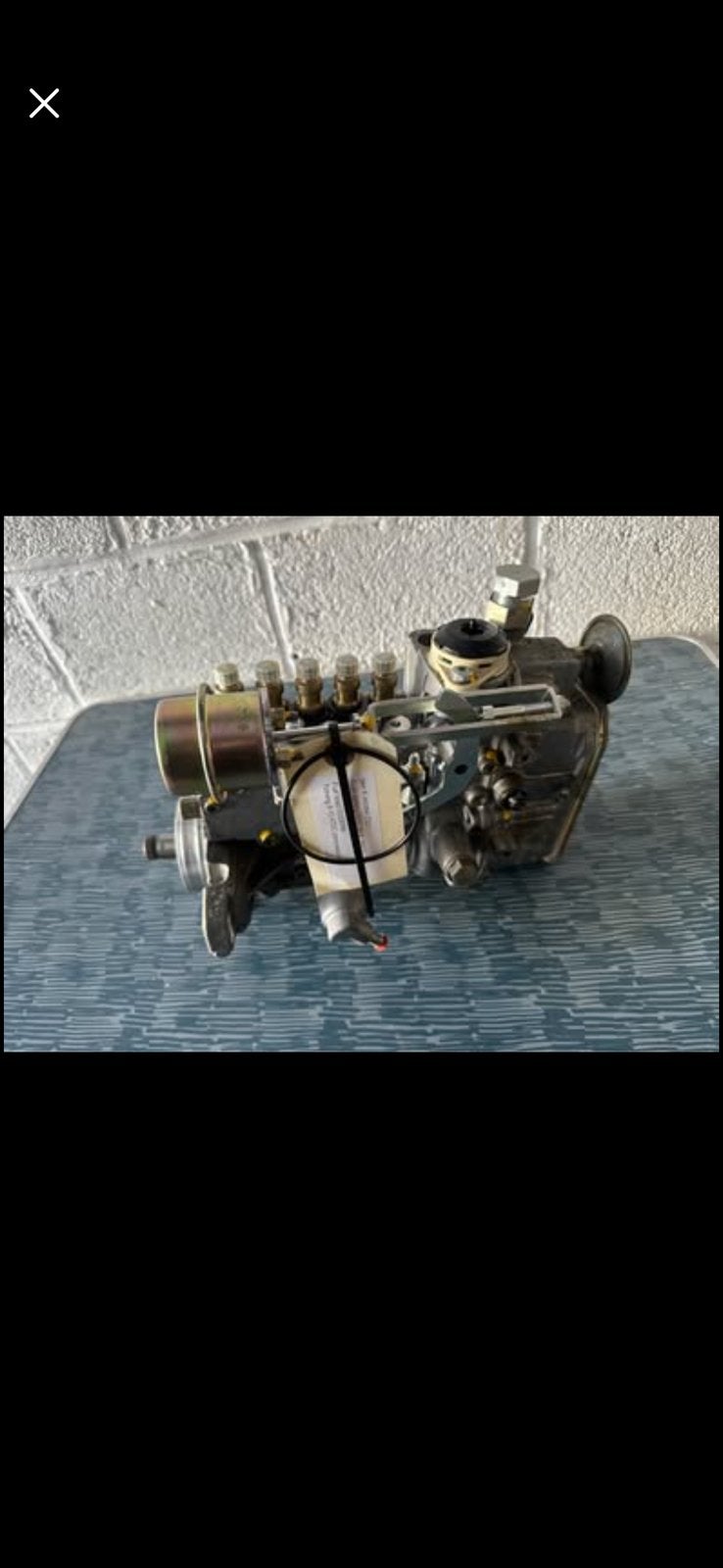 Dieselmeken pomp van 7,5 mm, Ophalen