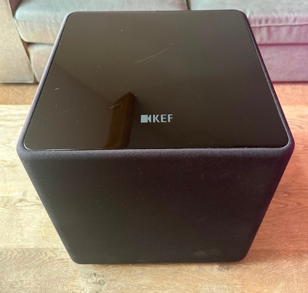 KEF Kube 10b subwoofer, Subwoofer, Enlèvement, Utilisé, KEF