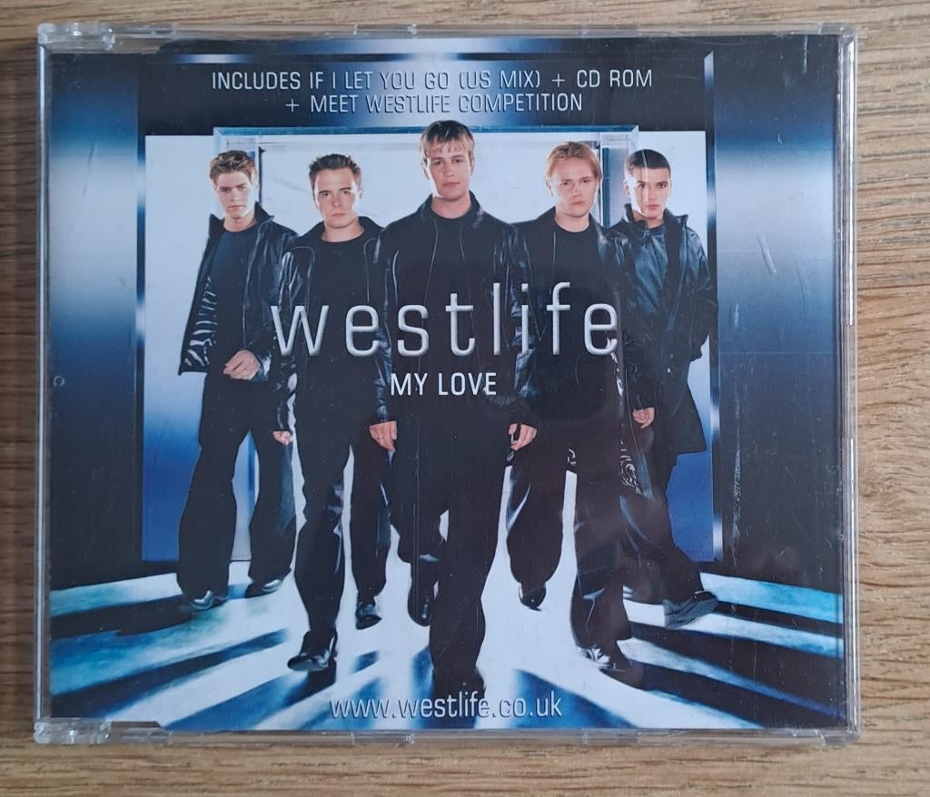 Westlife - My Love, Cd's en Dvd's, Cd Singles, Maxi-single, Ophalen of Verzenden, Zo goed als nieuw, 1 single