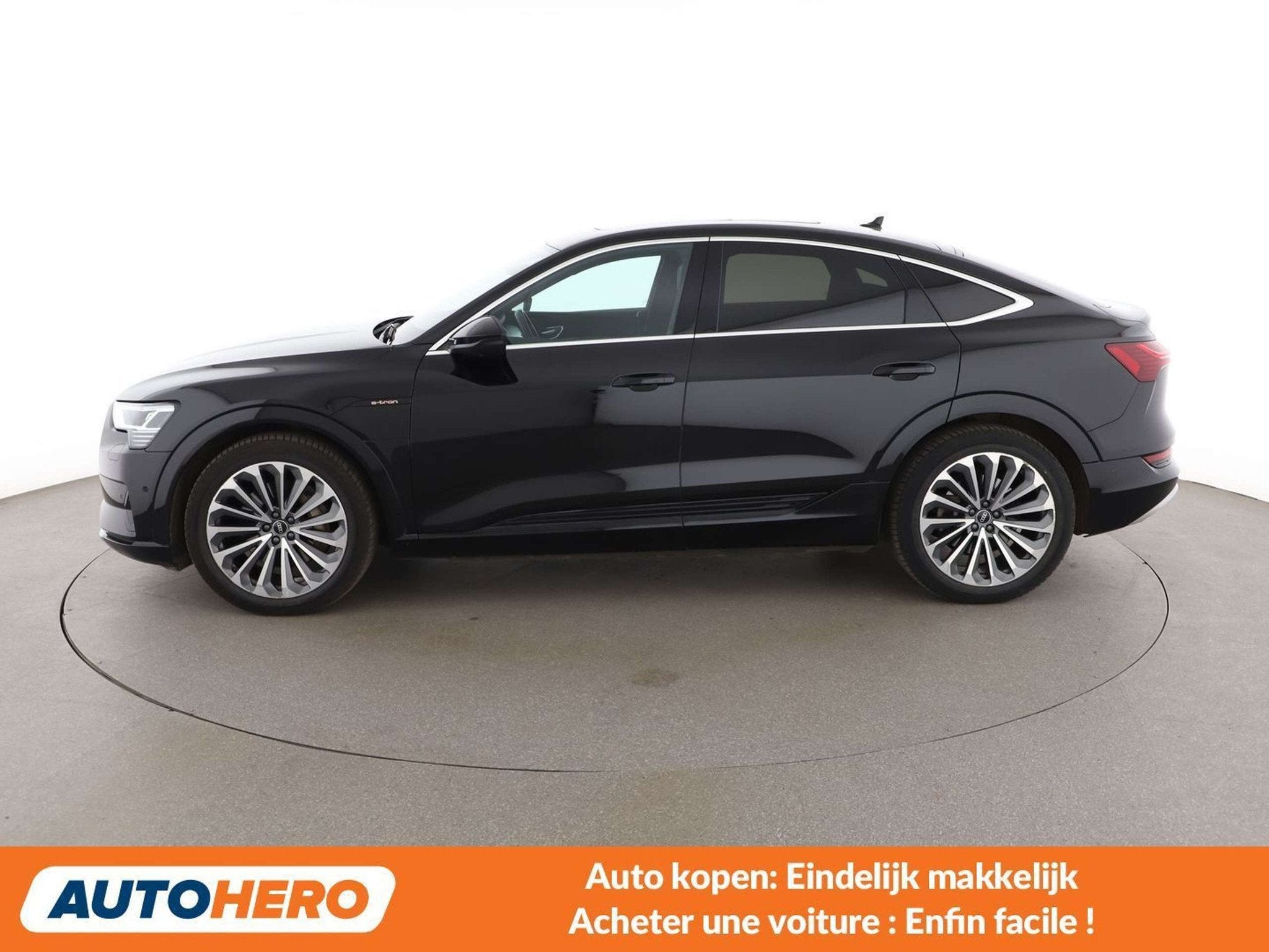 Audi e-tron 55 quattro advanced (automatique), Autos, Audi, Cuir, Achat, 4 portes, Noir