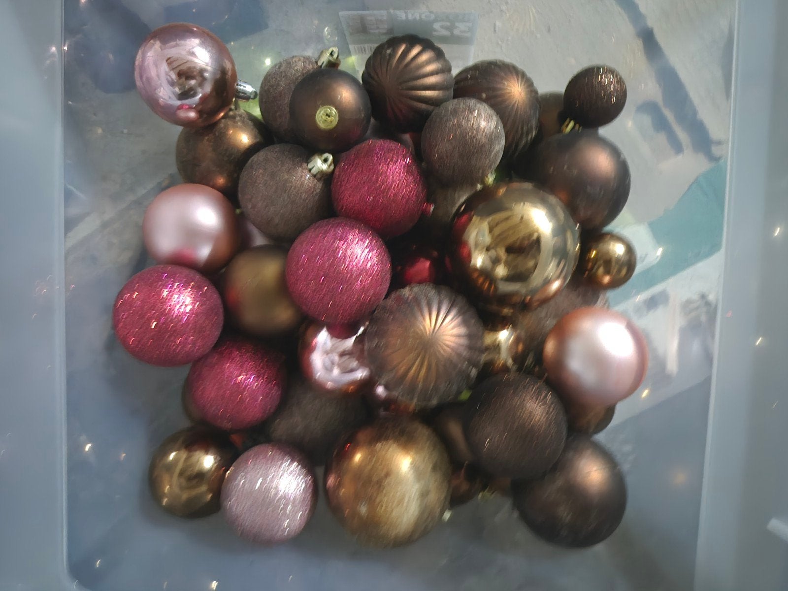 kerstballen gratis, Ophalen, Gebruikt