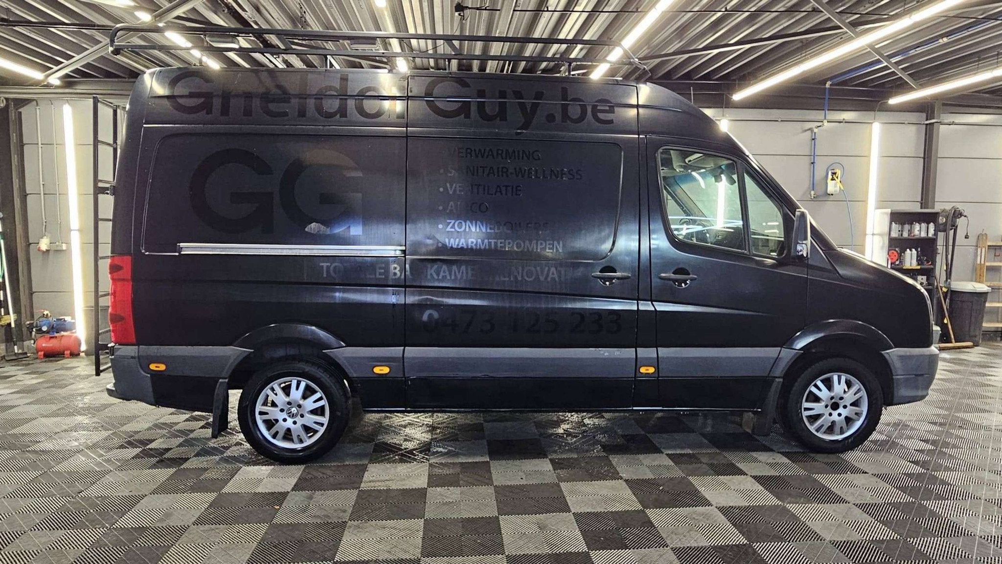 Volkswagen Crafter 2.0 TDI bj. 2013 207.146km Euro 5, Autos, Ordinateur de bord, Achat, Entreprise, 3 places