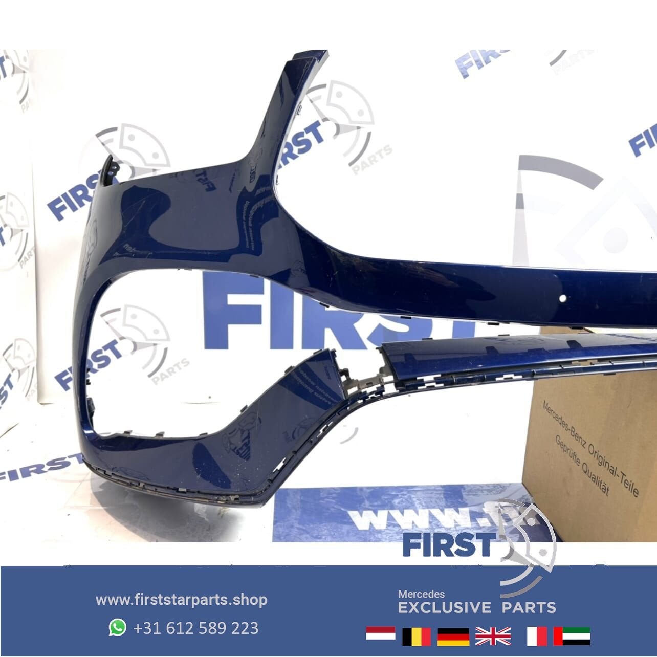 W167 V167 C167 GLE AMG VOORBUMPER origineel Mercedes KAAL 20, Gebruikt, -, Voor, Ophalen of Verzenden