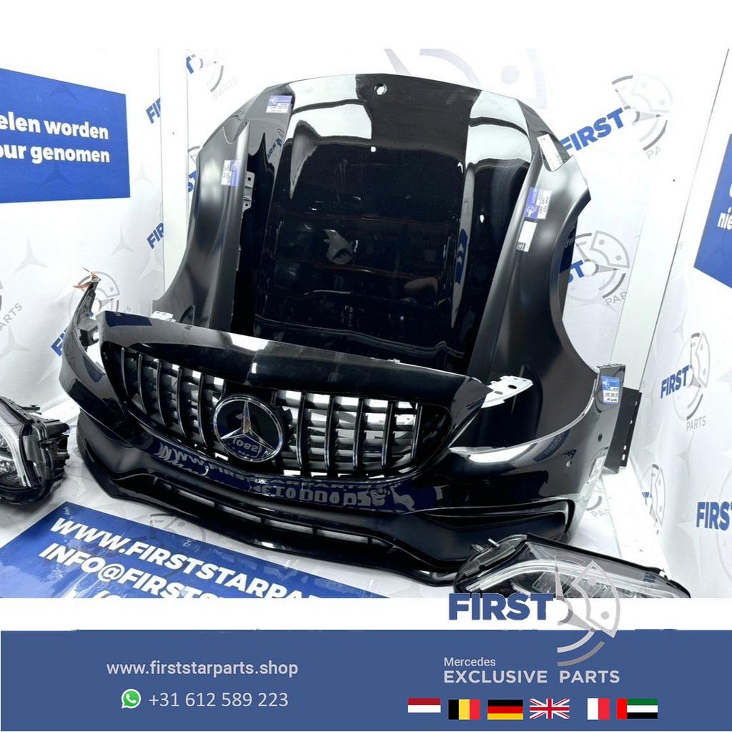 W205 COUPÉ CABRIO C63s AMG FACELIFT VOORKOP COMPLEET Mercede, Gebruikt, -, Voor, Ophalen of Verzenden