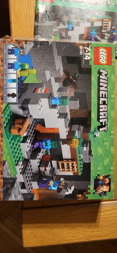 Lego Minecraft 21141 The Zombie Cave, Ophalen, Compleet, Lego, Minecraft