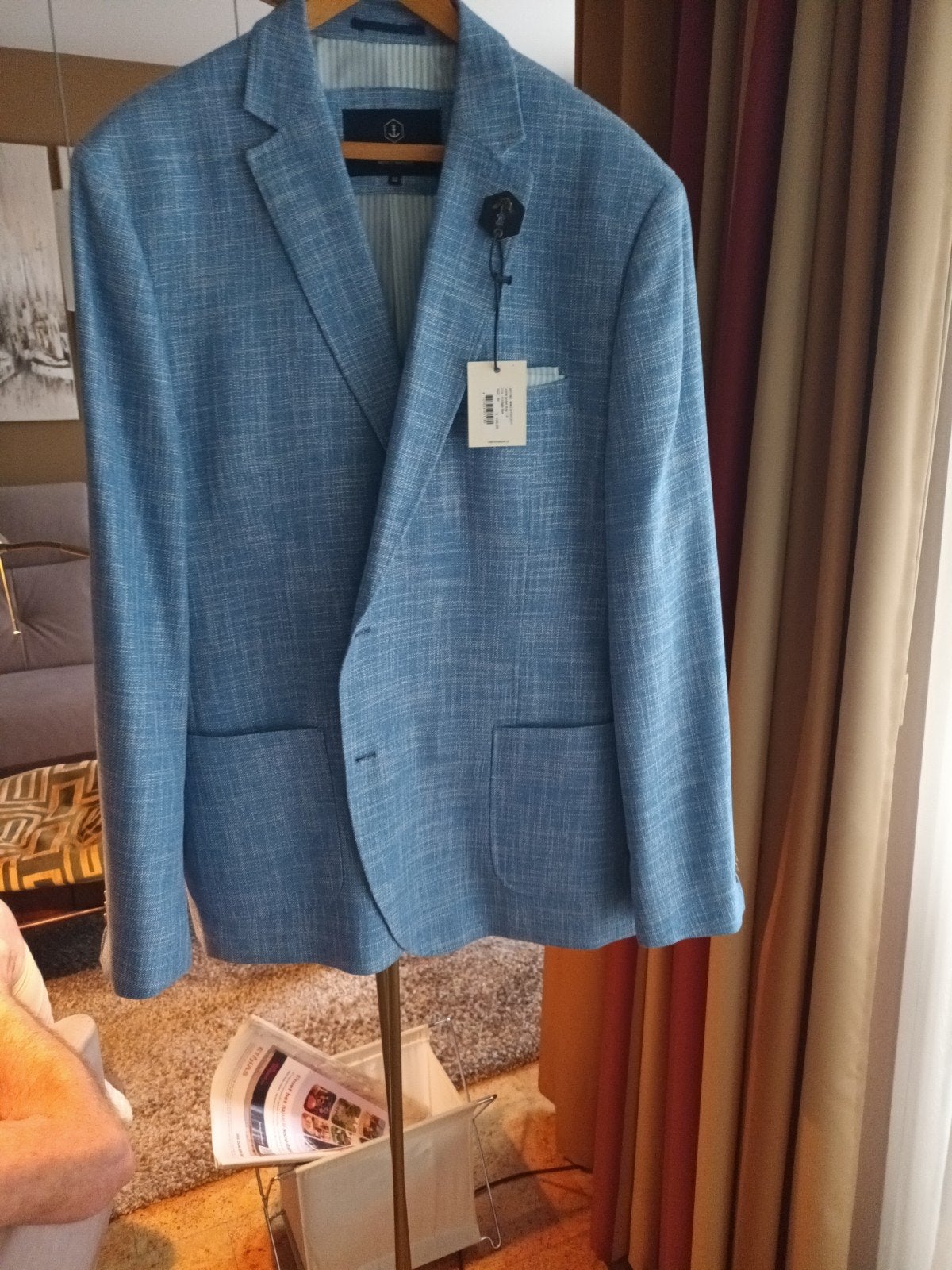 tout nouvelle veste  modieuse « M.M.Z », Enlèvement ou Envoi, Bleu