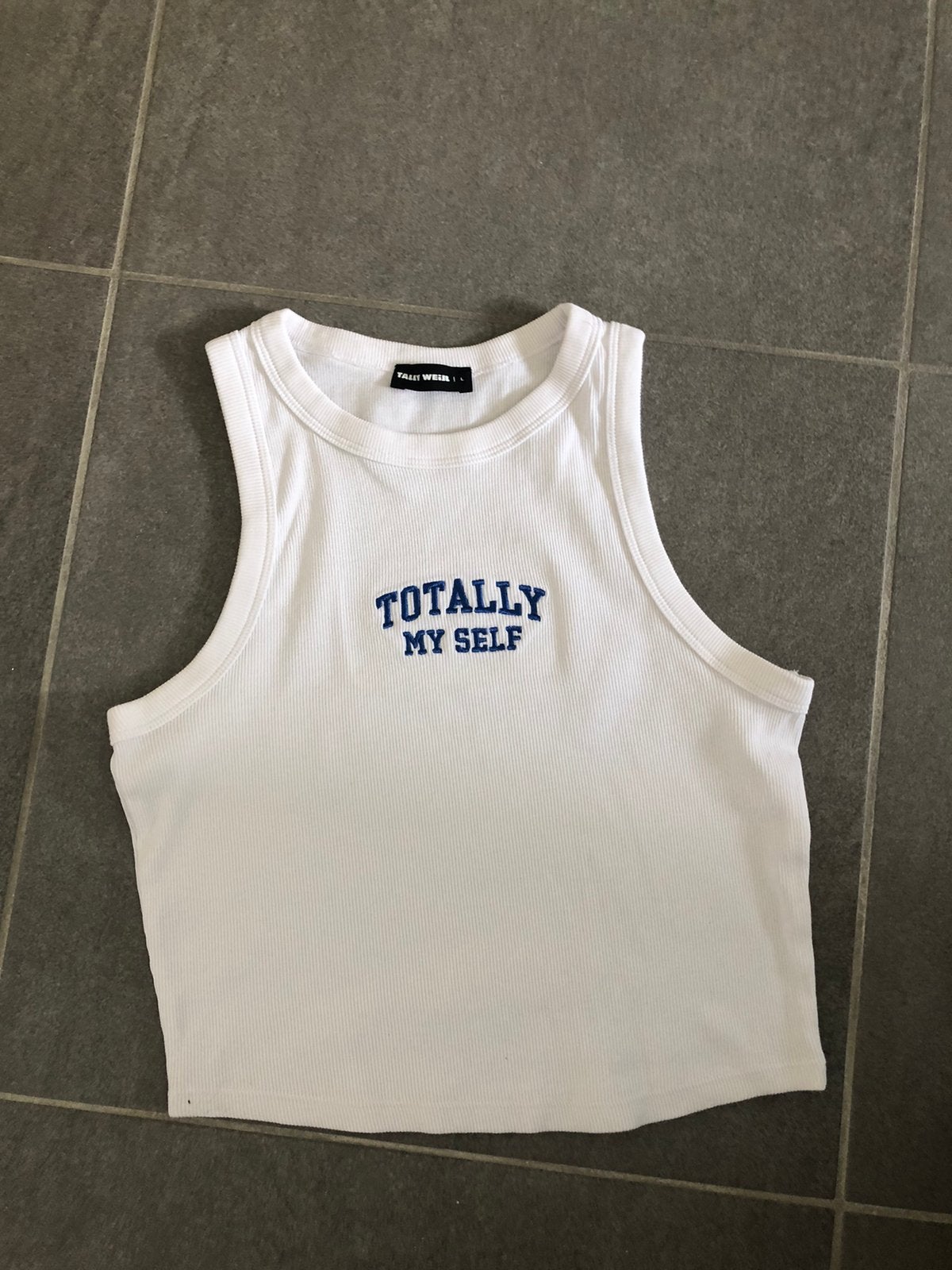 Topje, maat L, Kleding | Dames, Topjes, Ophalen of Verzenden, Zo goed als nieuw, Maat 42/44 (L)