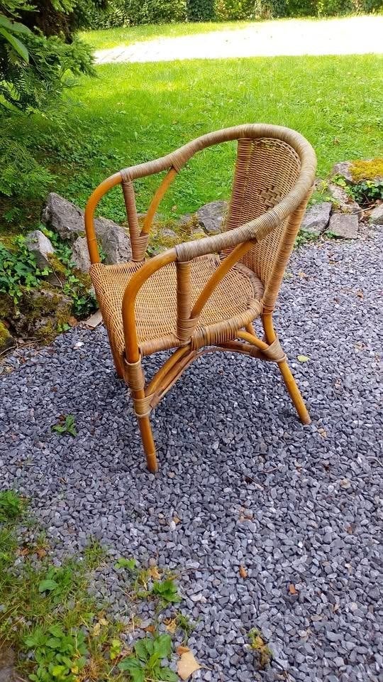 chaises en osier- rotin., Osier ou Rotin, Autres couleurs, Enlèvement, Cinq, Six Chaises ou plus