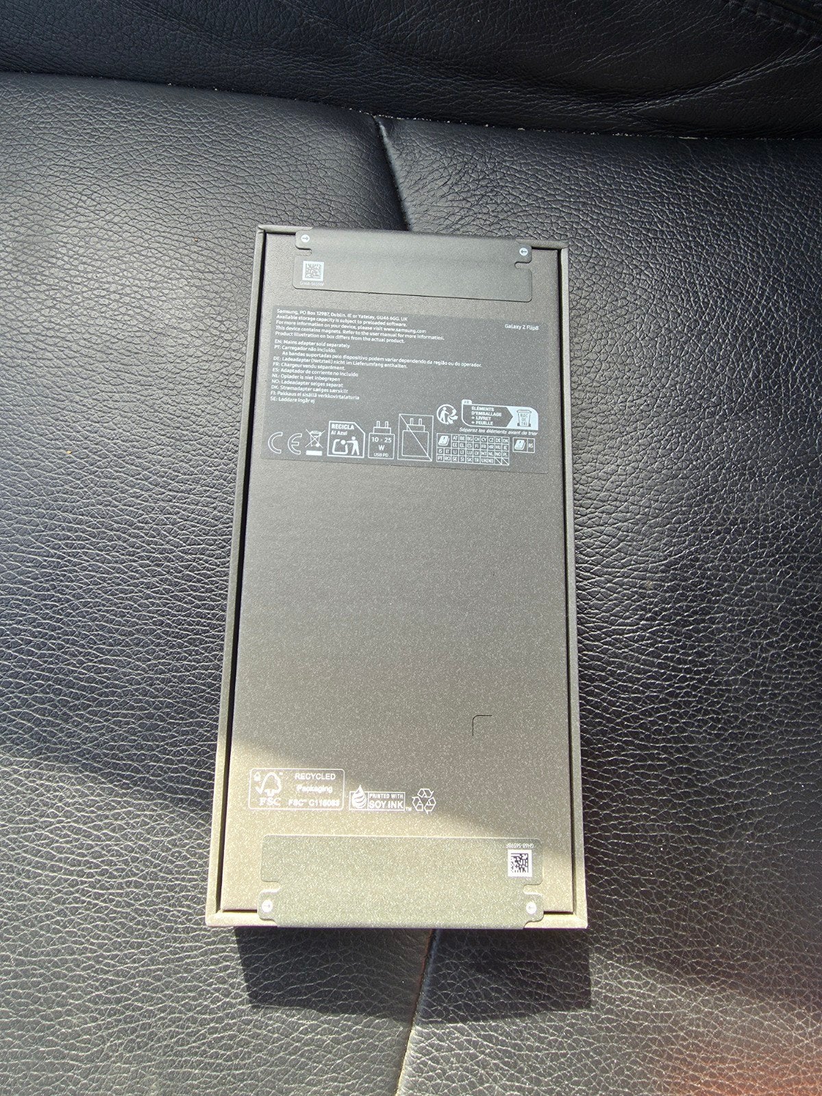 Z flip 8, Telecommunicatie, Ophalen