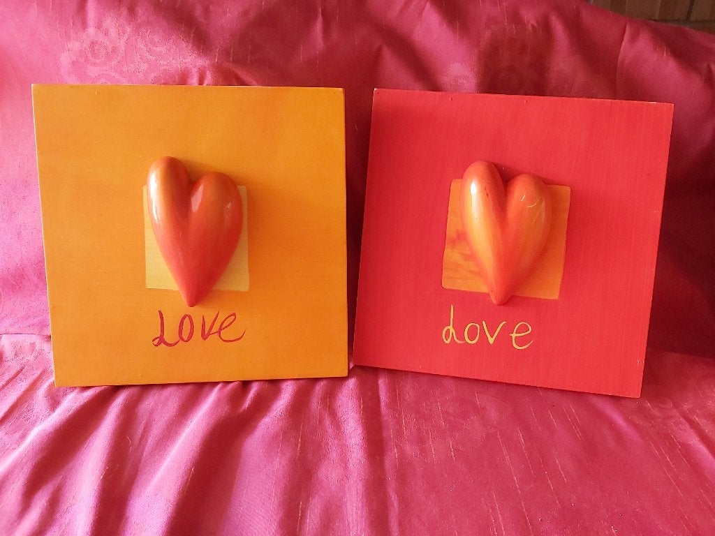 lijsten, 3-D kader met hart, ... cadeau ideetje?, Huis en Inrichting, Woonaccessoires | Lijsten, Ophalen of Verzenden, Zo goed als nieuw