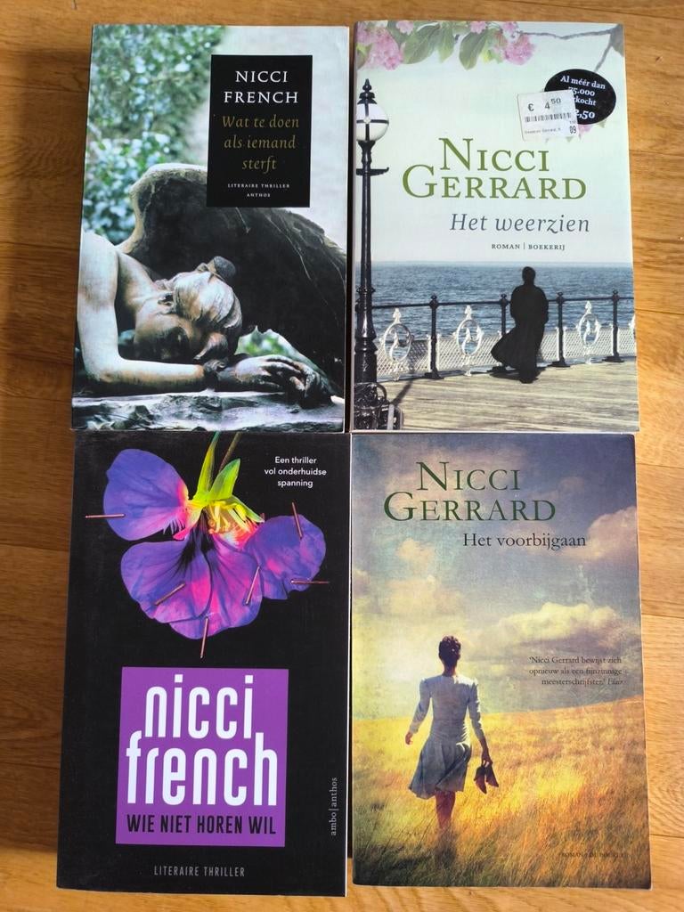 4 boeken, Boeken, Literatuur, Zo goed als nieuw, Ophalen of Verzenden