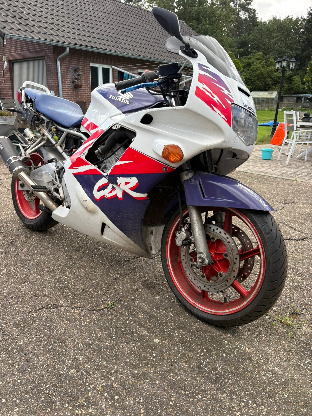 Cbr600 f2 onderdelen, Ophalen