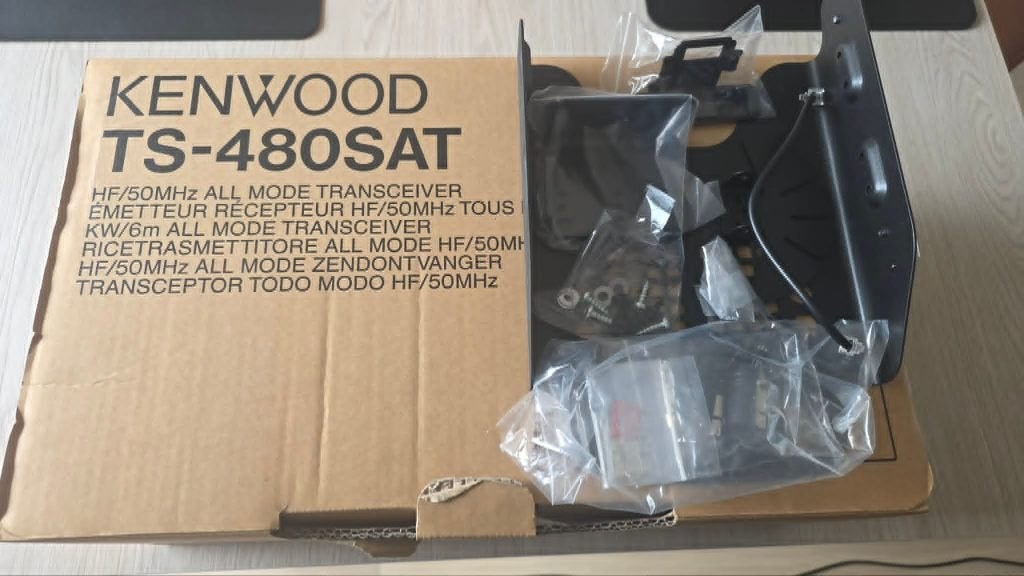 Kenwood TS-480, Telecommunicatie, Zenders en Ontvangers, Ophalen, Zo goed als nieuw, Zender en Ontvanger