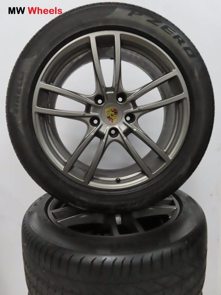 Porsche 20 inch Origineel Cayenne E3 9Y velgen zomerbanden, Auto-onderdelen, Banden en Velgen, Banden en Velgen, Zomerbanden, 20 inch
