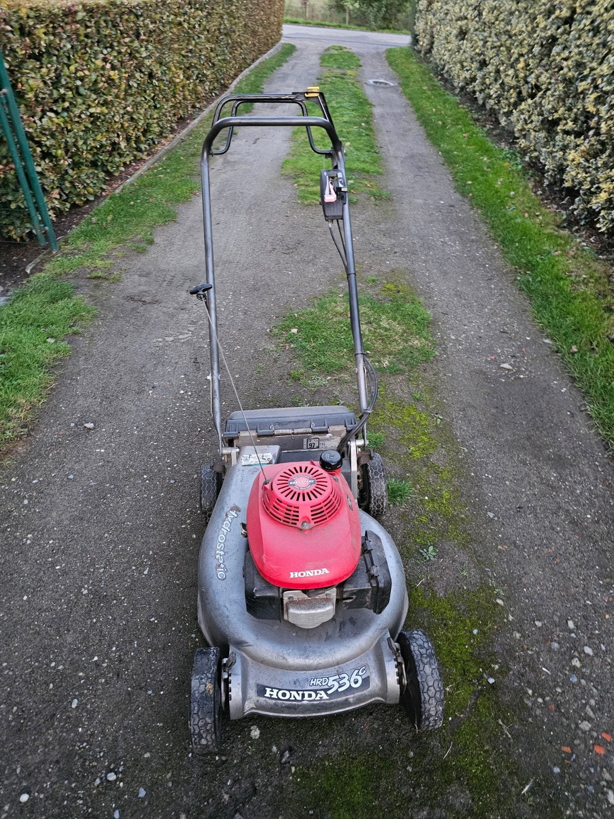 grasmaaier Honda HRD536 HX, Vitesses, Honda., Tondeuse rotative, Tondeuses à gazon à essence