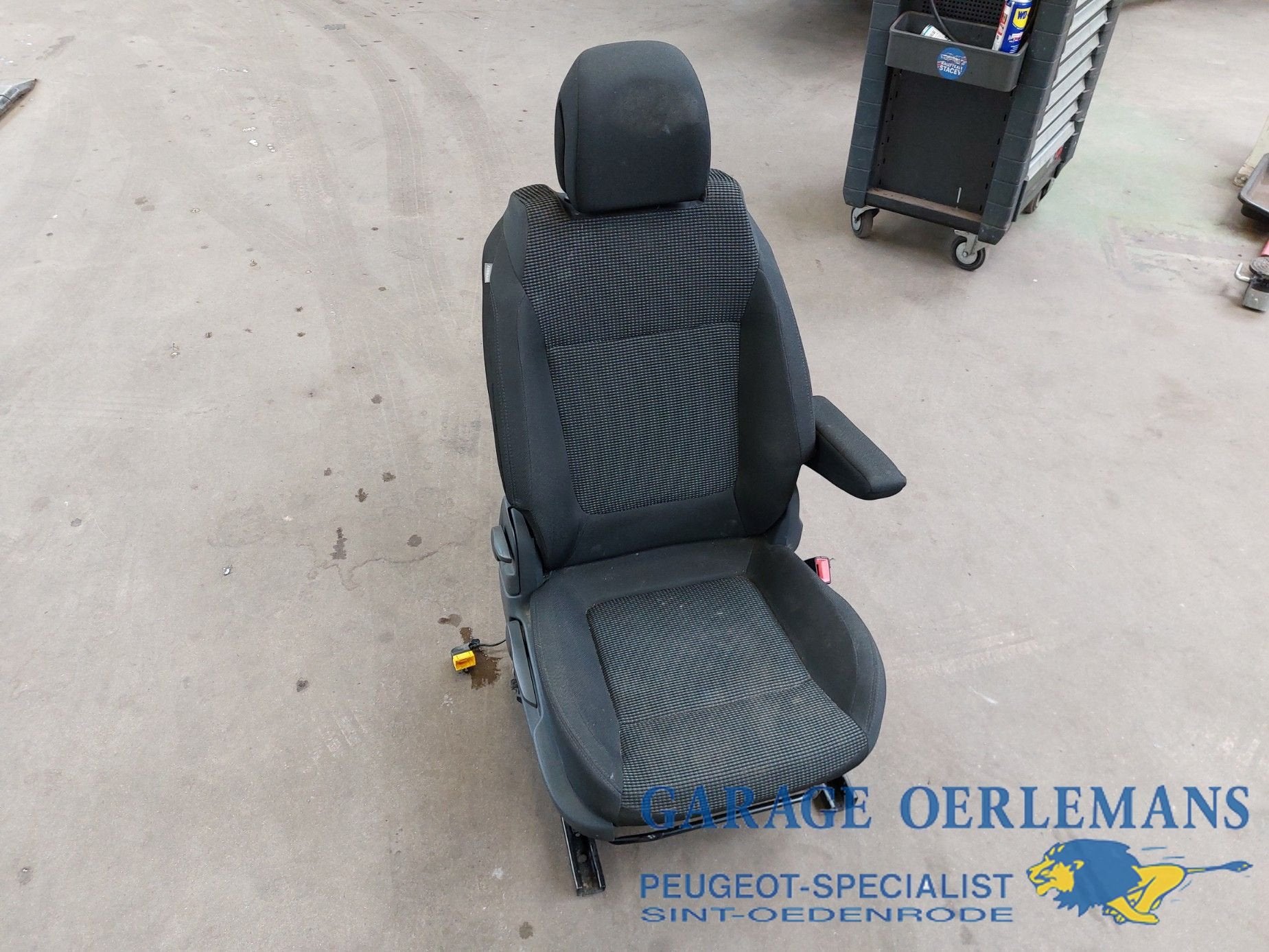 stoel rechts peugeot 5008 2011 incl airbag, Gebruikt, -, -, ARN erkend
