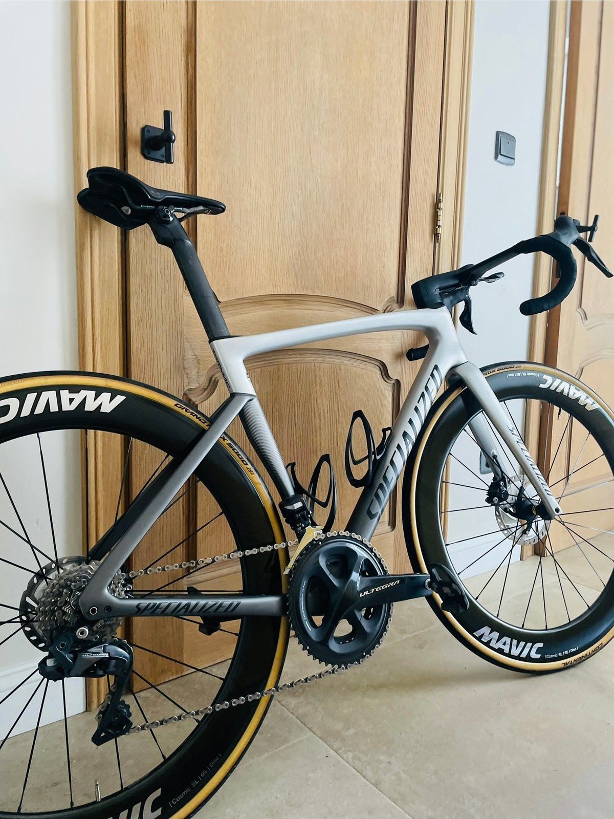 Specialized Tarmac SL7 expert Di2 54 Mavic Cosmic 65, Carbon, Specialized, Ophalen of Verzenden, Zo goed als nieuw