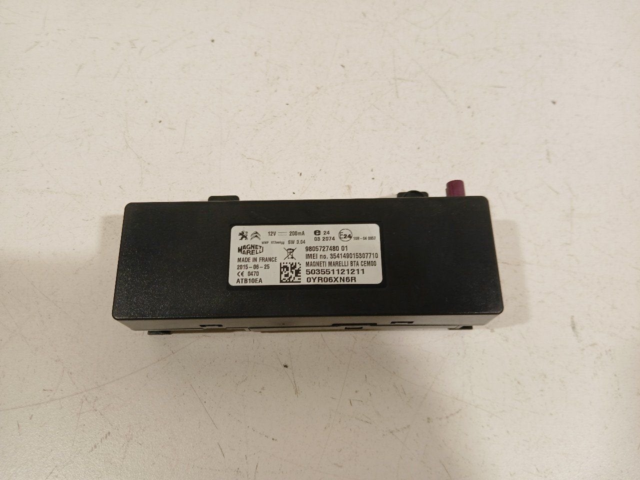 Bluetooth control module Citroën C4, Auto diversen, Autoradio's, Ophalen of Verzenden, Van der Ven Autorecycling B.V., Onderdelen@venauto.nl