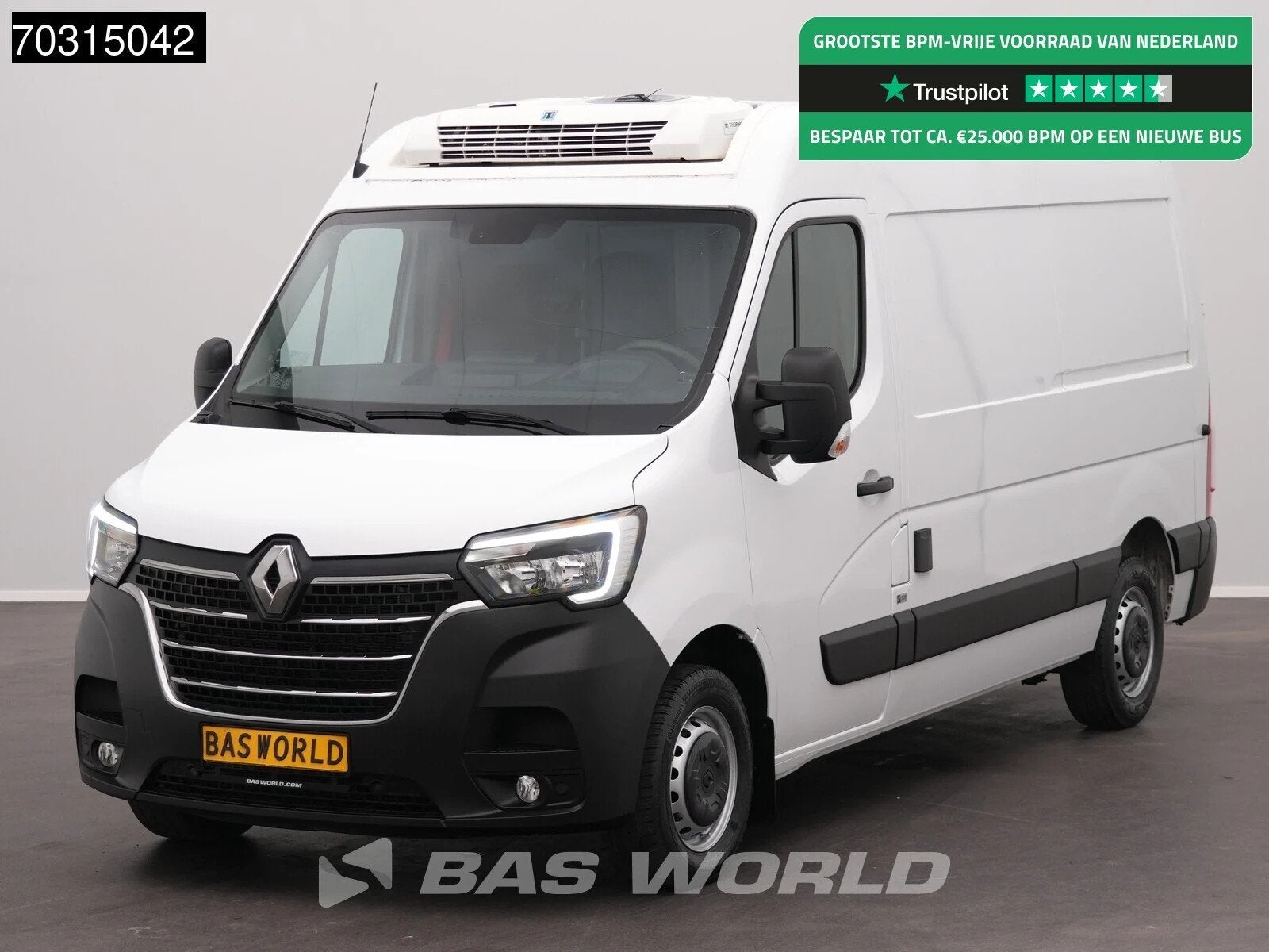 Renault Master 150PK L2H2 Koelwagen Thermo King V200 230V st, Auto's, Bestelwagens en Lichte vracht, Stof, Gebruikt, 4 cilinders