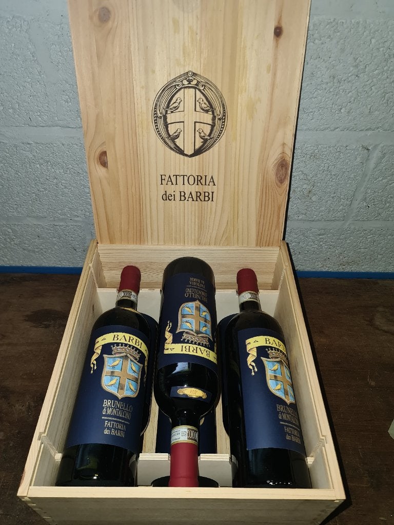 Kist Fattoria dei Barbi 2016 - 6 flessen, Ophalen