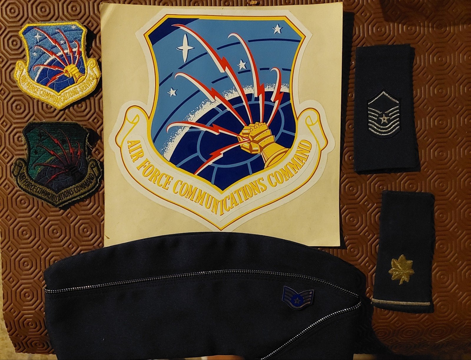 lot US AIR FORCE, Collections, Objets militaires | Général, Enlèvement ou Envoi, Armée de l'air, Emblème ou Badge