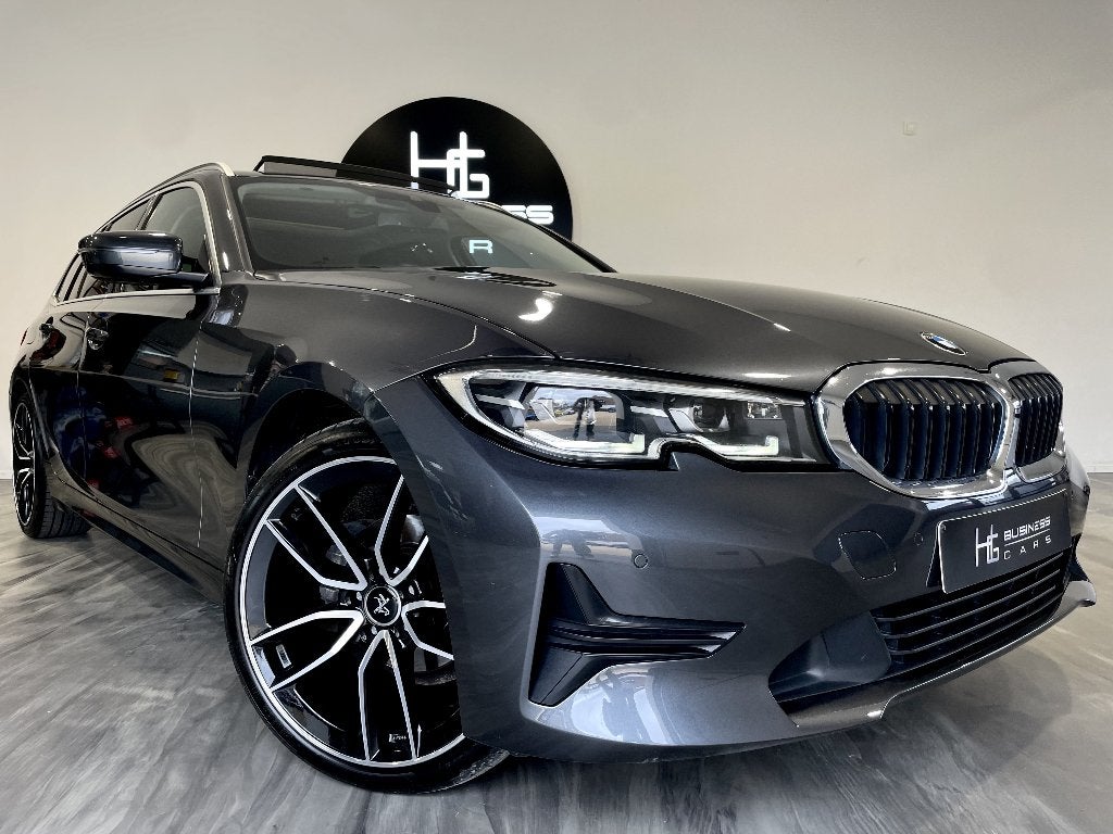 BMW 318 dA/ TOURING/ SPORT LINE/ VIRTUAL COCKPIT/ CUIR/ LED, Cuir, Argent ou Gris, Achat, 139 g/km