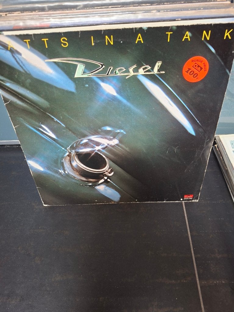 lp - diesel - watts in a tank - vak 10, Cd's en Dvd's, LP, Ophalen of Verzenden, 12 inch, Fotohoes