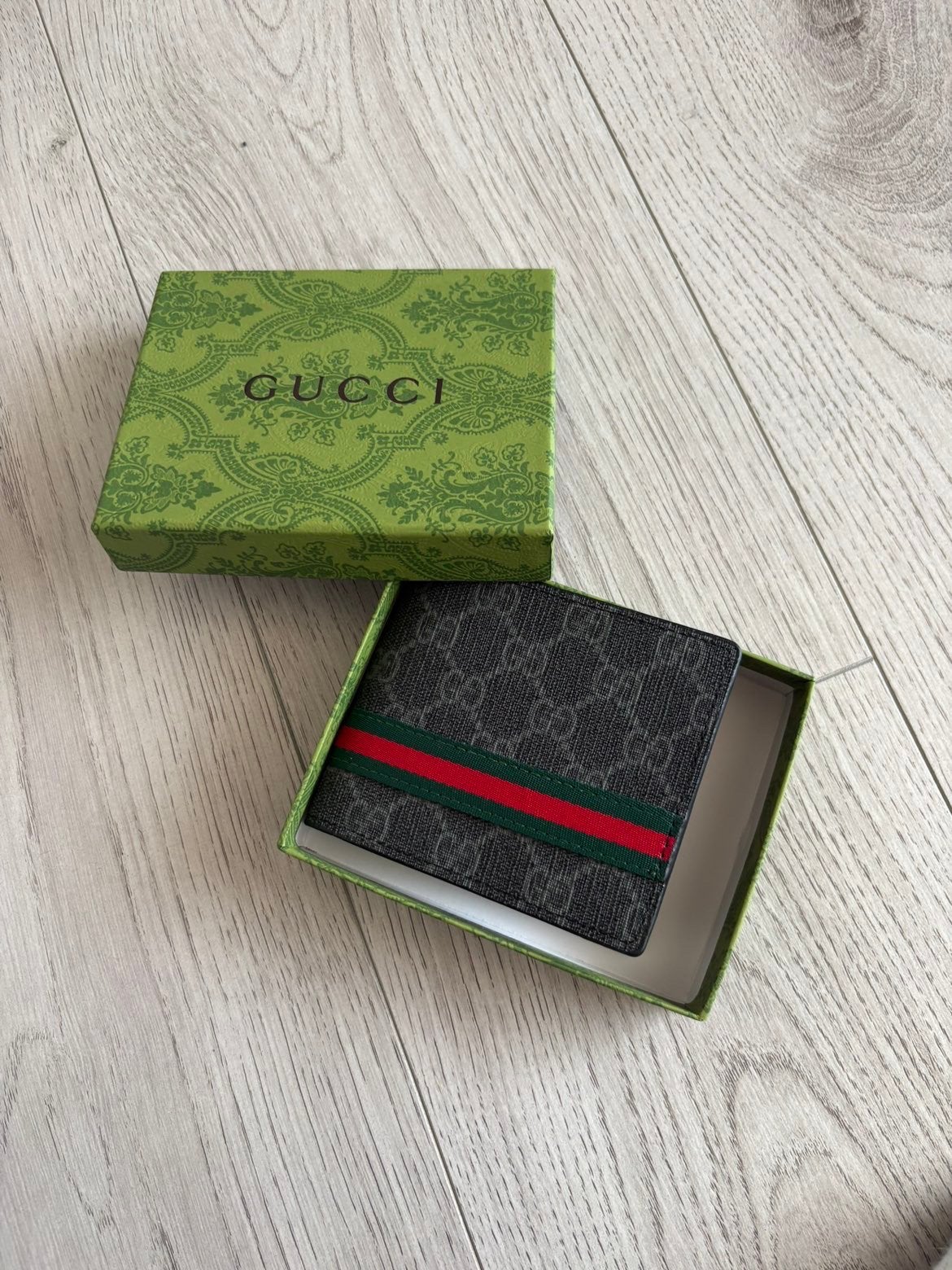 Gucci portomonee, Handtassen en Accessoires, Overige merken, Zwart, Ophalen of Verzenden, Zo goed als nieuw
