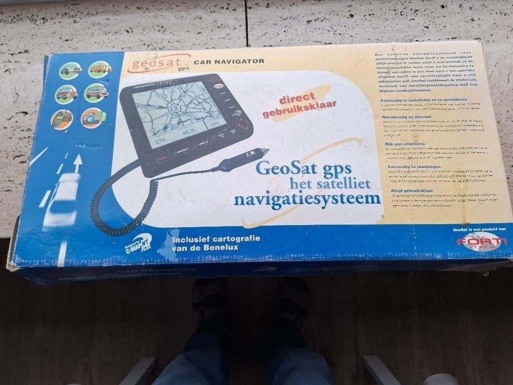 Geosat gps car navigator, Motoren, Ophalen of Verzenden, Gebruikt
