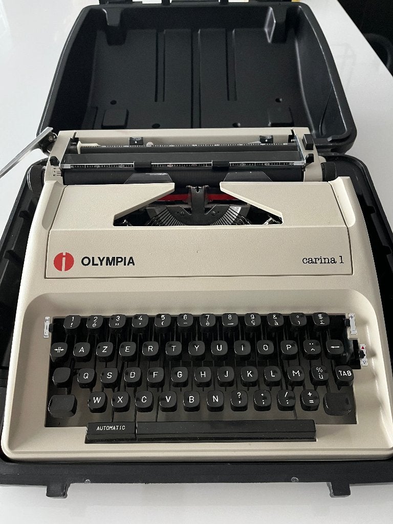 Typemachine, Ophalen, Gebruikt