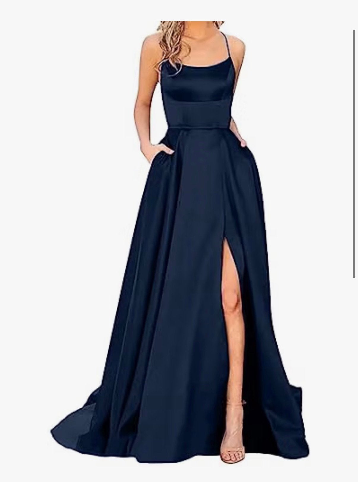Robe de bal, Neuf, Taille 46/48 (XL) ou plus grande, Enlèvement, Bleu