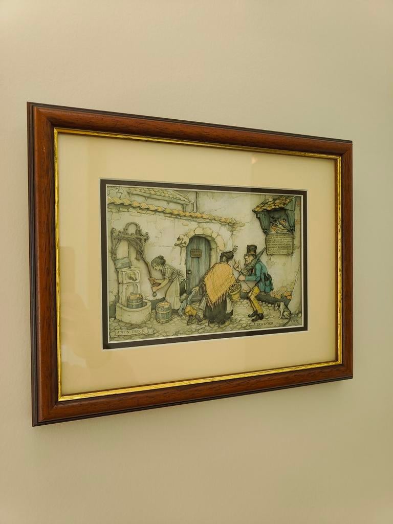 Kunstwerk Anton Pieck, Enlèvement