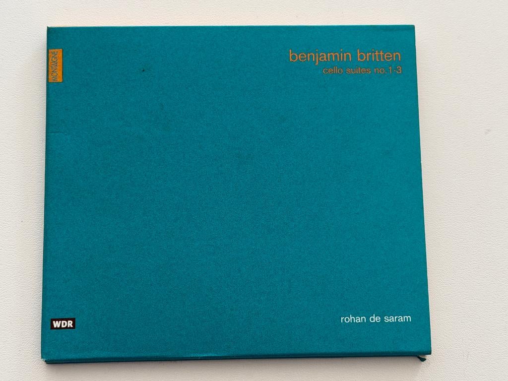 Benjamin Britten – Rohan de Saram – Cello Suites No. 1 - 3, Ophalen of Verzenden