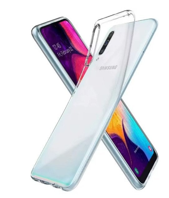 Samsung A50/A505 - Siliconen TPU Telefoonhoes - Transparant, Ophalen of Verzenden, Nieuw