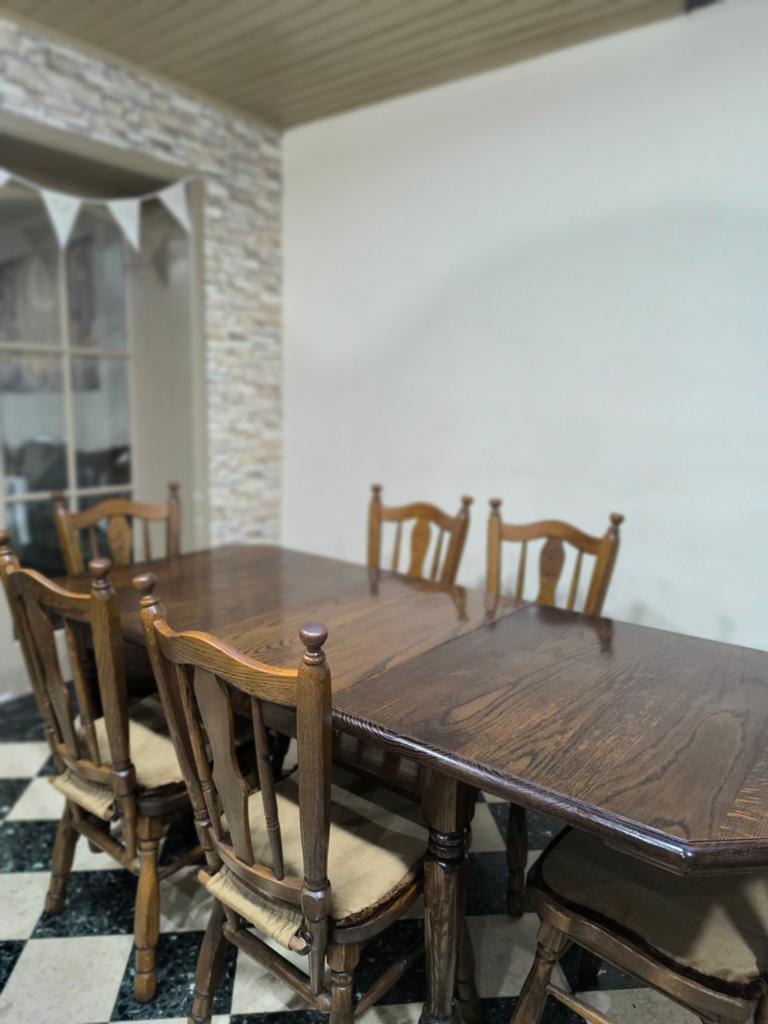Eet tafel, Ophalen, Vijf personen of meer