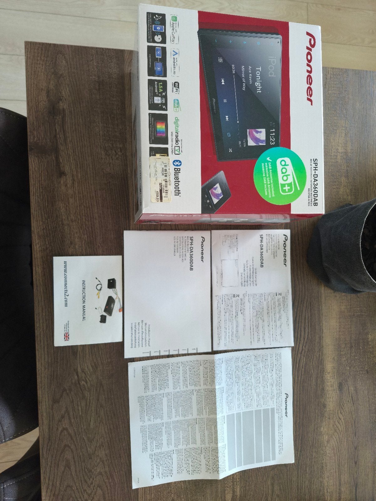 Pioneer SPH-DA360DAB + interface Opel Corsa E, Autos : Divers, Enlèvement, Utilisé