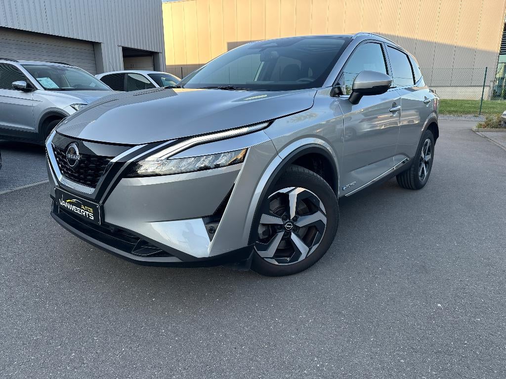 Nissan Qashqai, 1.5 benzine + elektrisch, Hybride, AUTOMAAT, Auto's, Nissan, 118 g/km, Euro 6, Beige, 5 zetels