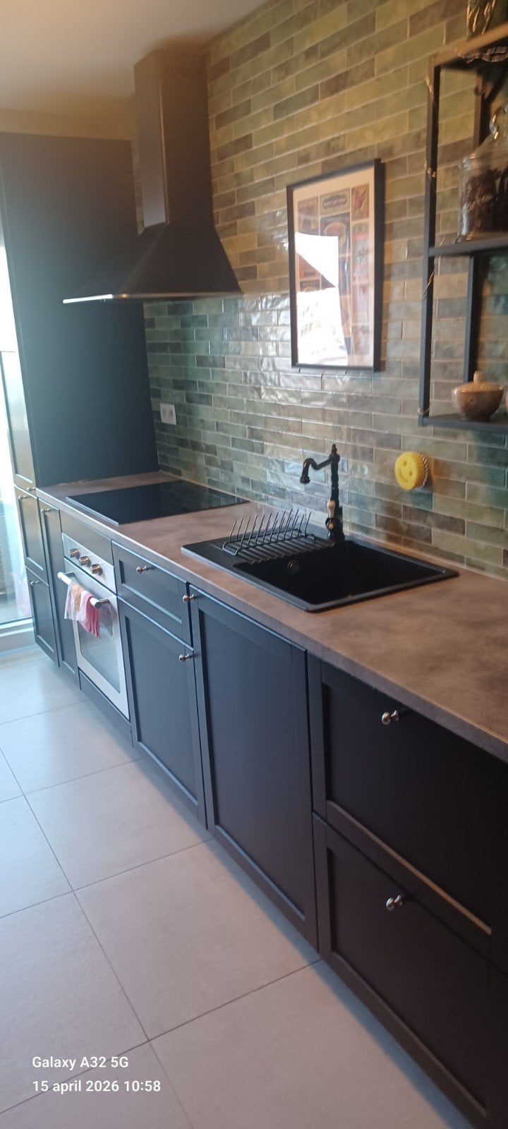 Volledige keuken(excl frigo), Huis en Inrichting, Keuken | Complete keukens, Ophalen
