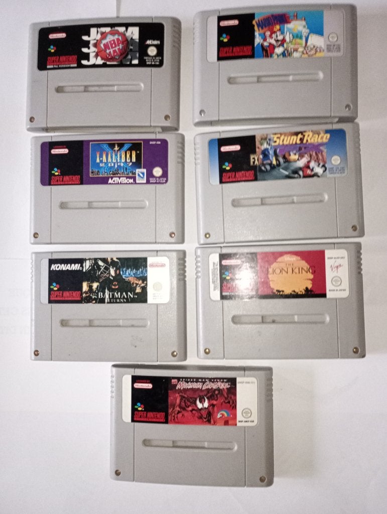 Super nintendo ( SNES ) games jaren 92-94 - Japan, Ophalen of Verzenden, Gebruikt