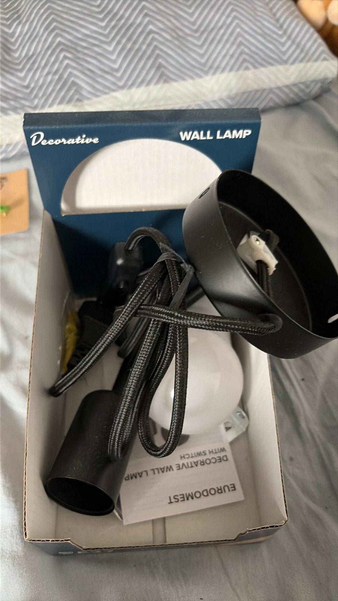 Lamp voor aan muur, Huis en Inrichting, Lampen | Spots, Ophalen of Verzenden, Zo goed als nieuw