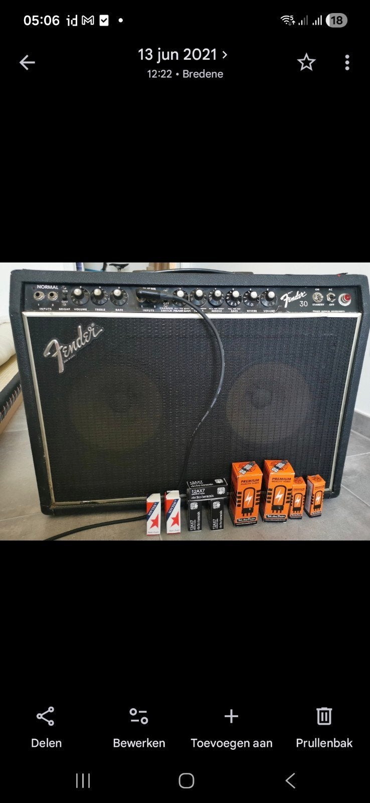 Fender gitaarversterker, Muziek en Instrumenten, Ophalen