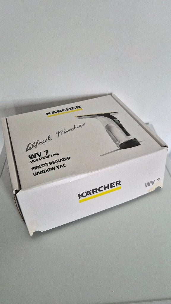 Volledig Nieuwe Kärcher Ruitenreiniger WV7 Signature Line, Maison & Meubles, Produits de nettoyage, Enlèvement, Essuie-vitre ou Raclette