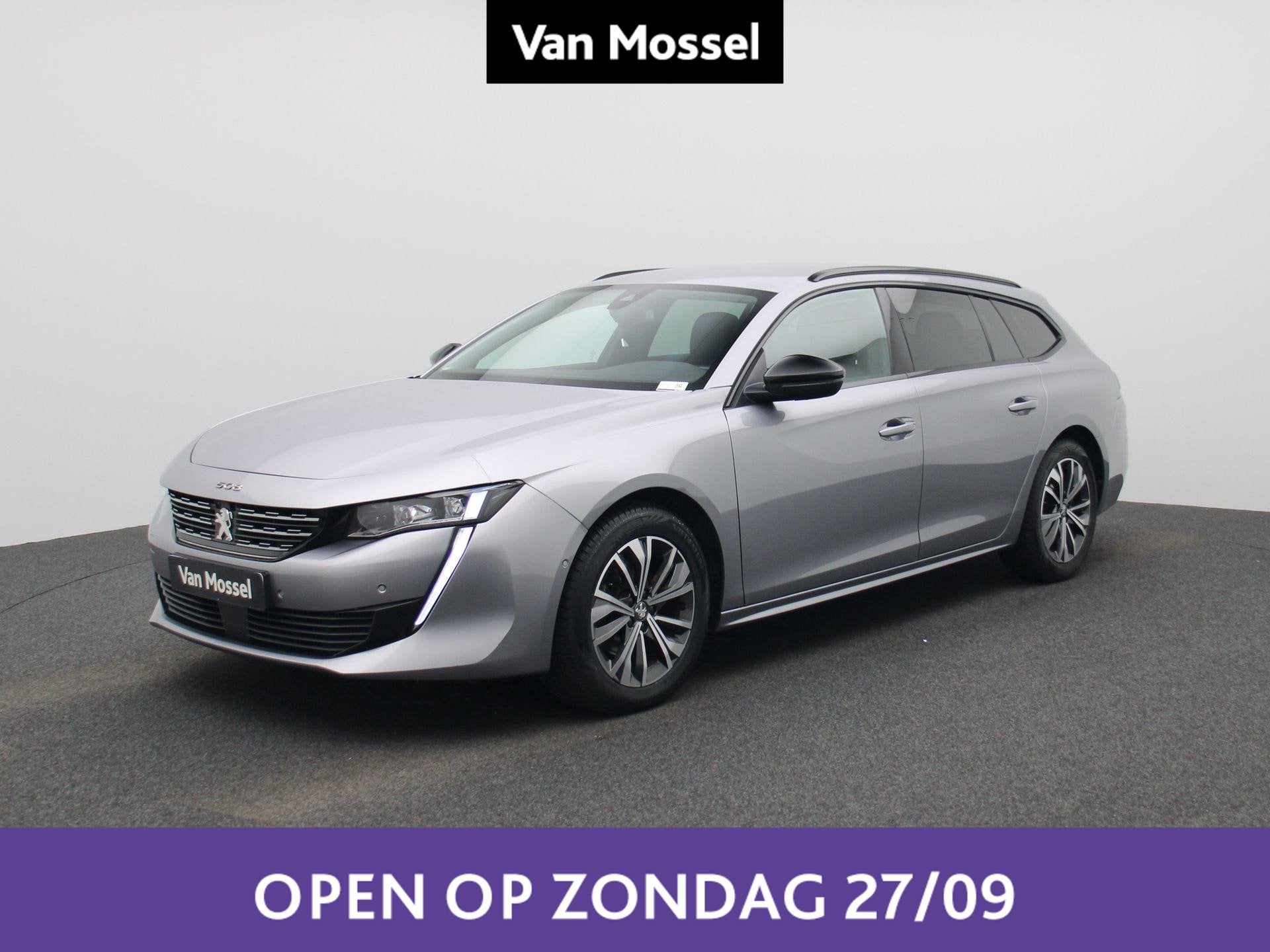 Peugeot 508 SW 1.5 BlueHDi Automaat | Zetelverw. | Navi | Ca, Auto's, Stof, Gebruikt, 4 cilinders, 1505 kg